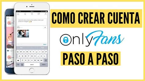 abrir cuenta onlyfans espaa|Crear una cuenta en OnlyFans